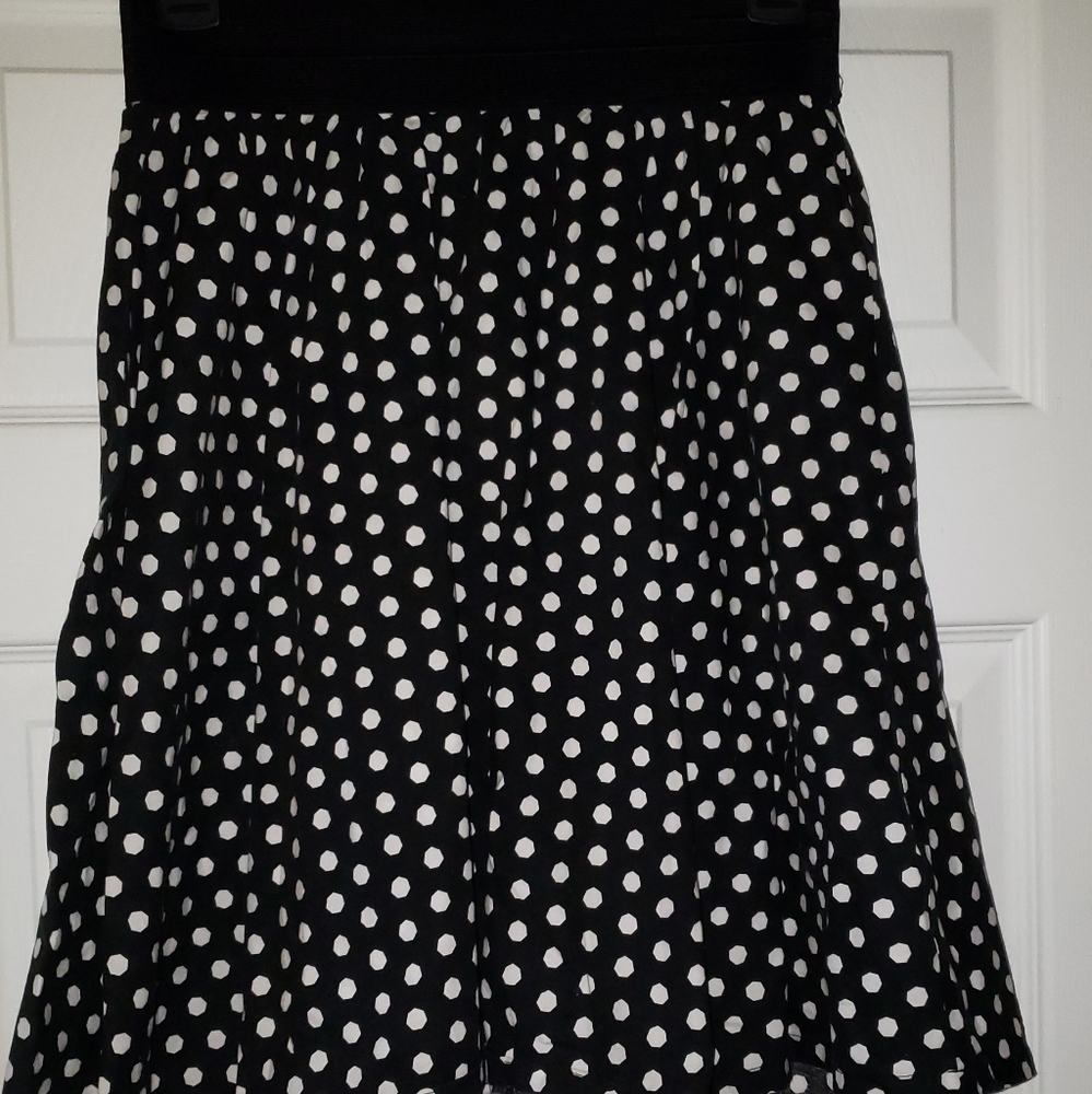 Polka dot skirt